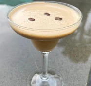 Flat White Martini
